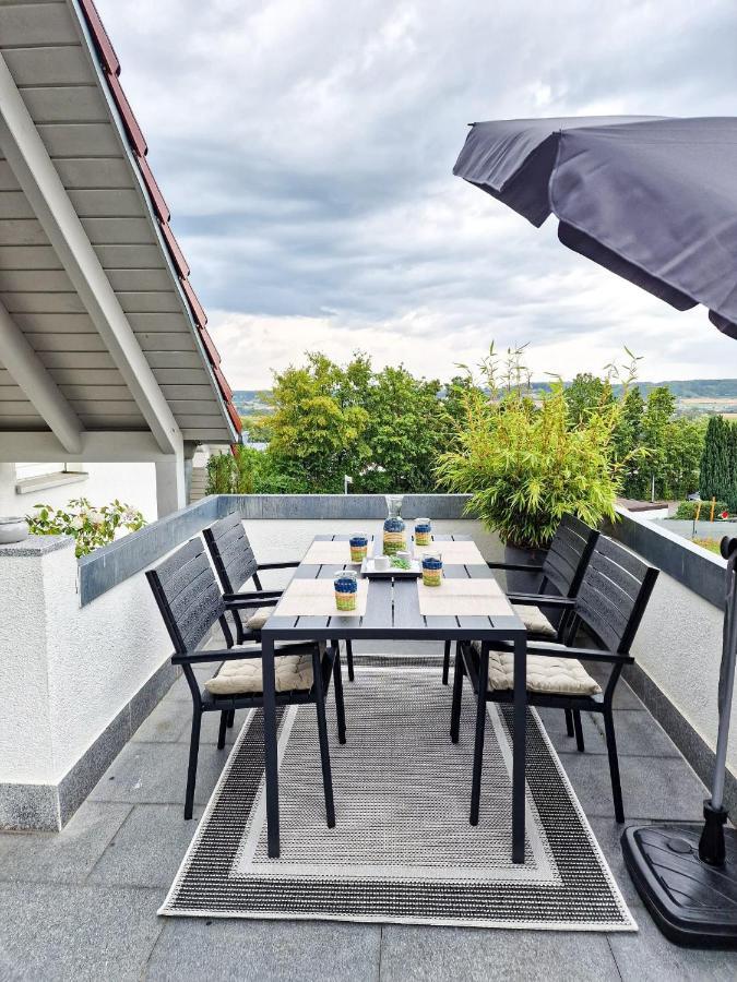 Ferienwohnung -Time To Relax- Bei Bamberg, Mit Herrlichem Blick Auf Das Maintal Viereth-Trunstadt Ngoại thất bức ảnh